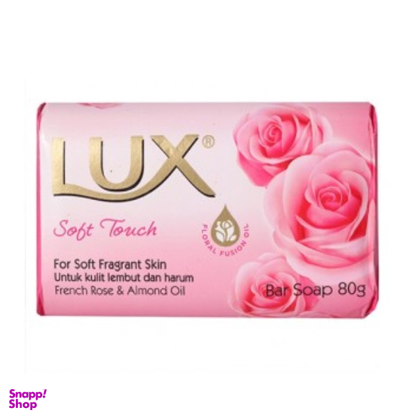 صابون لوکس (Lux) مدل Soft Touch وزن 90 گرم