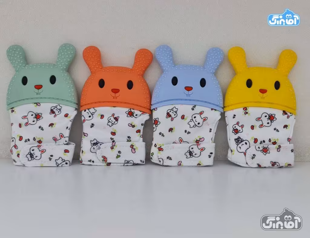 دستکش دندانگیر طرح خرگوش