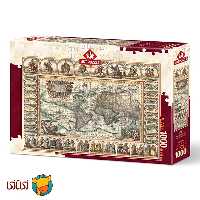 پازل 1000 تکه آرت پازل مدل Old World Map