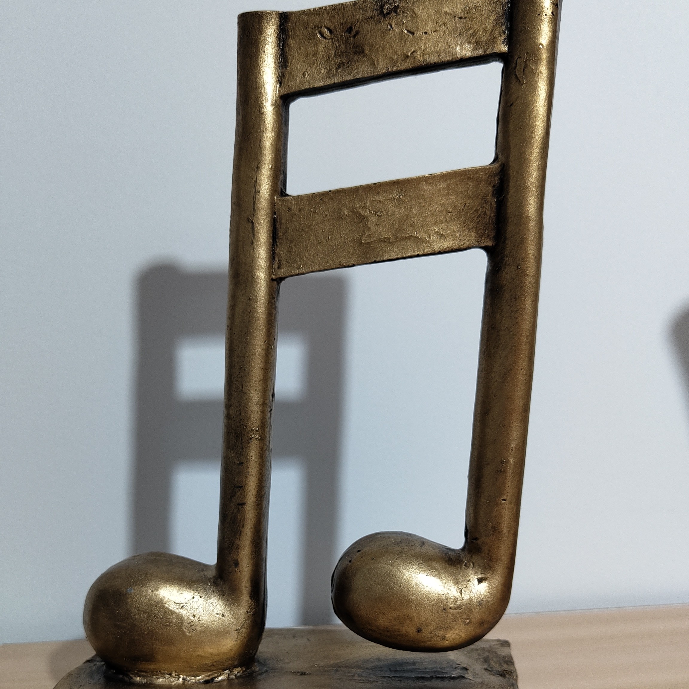 مجسمه دکوری نت موسیقی