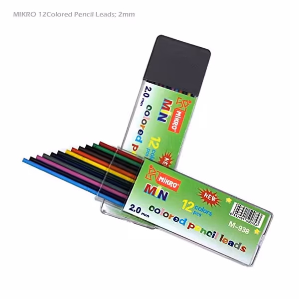 نوک اتود 12 رنگ 2 میلی متر میکرو