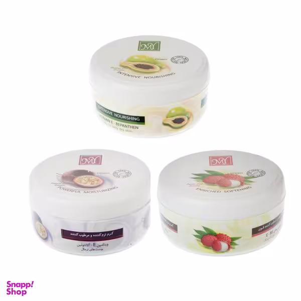 کرم مرطوب کننده مای مدل Hydra Touch حجم 200 میلی لیتر + کرم مرطوب کننده مدل Silky Touch و کرم مرطوب کننده مدل Nutri Touch