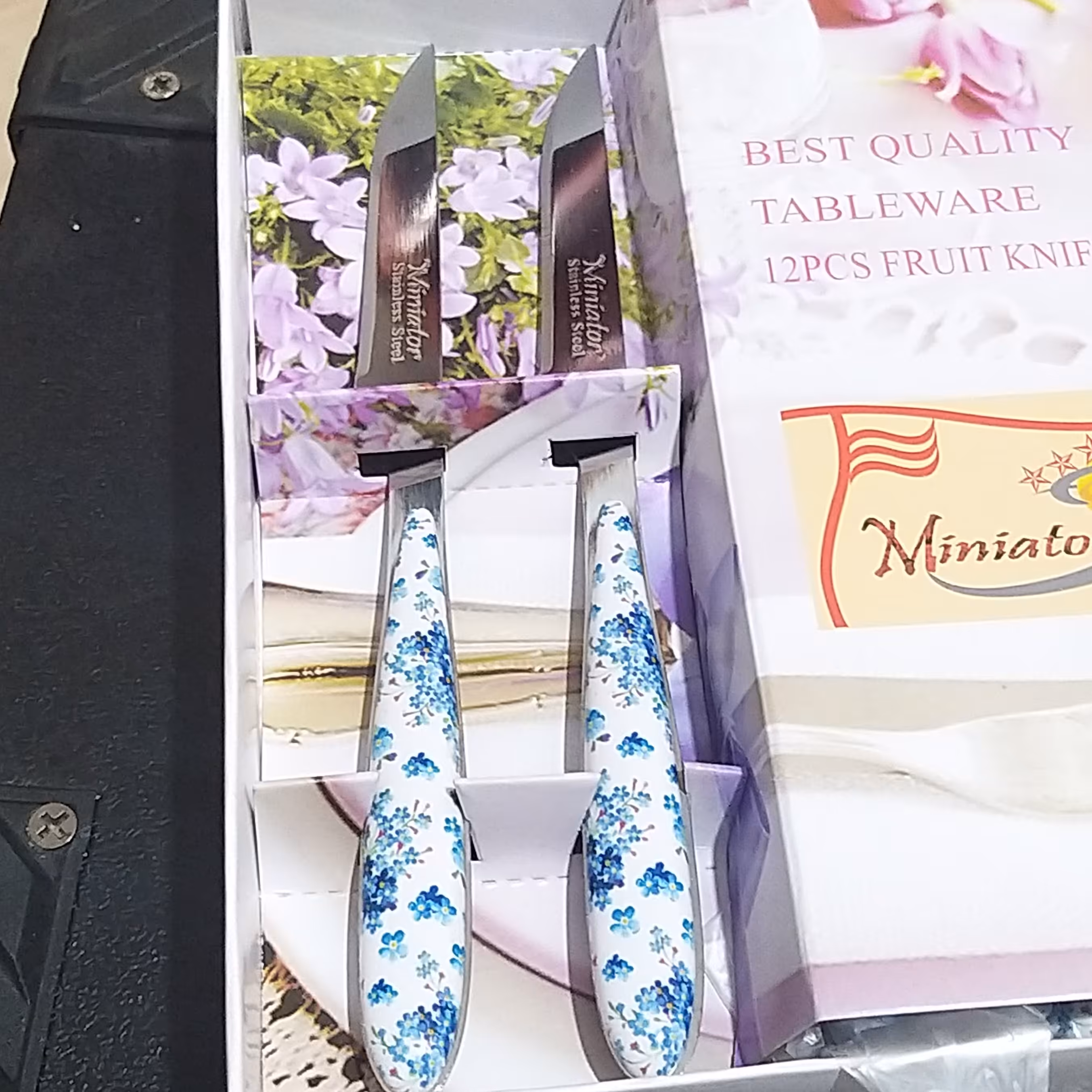 چاقو 12 پارچه سرامیکی مینیاتور 