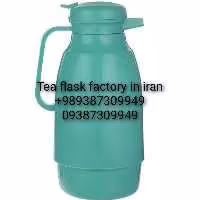 فلاسک چای دو رنگ ساده ساخت شرکت تولیدی فلاسک چای در ایران tea flask factory made in iran