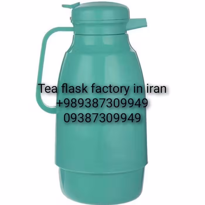 فلاسک چای دو رنگ ساده ساخت شرکت تولیدی فلاسک چای در ایران tea flask factory made in iran