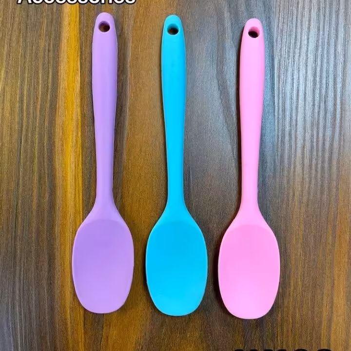 کفگیر و فرچه سیلیکونی کیفیت درجه یک 