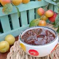 رب آلوچه ملس (گوجه سبز) ارگانیک و بدون مواد نگهدارنده 900 گرمی