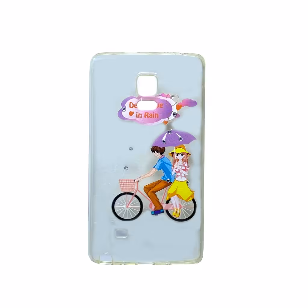 گارد گوشی موبایل  سامسونگ note  edge طرح شفاف