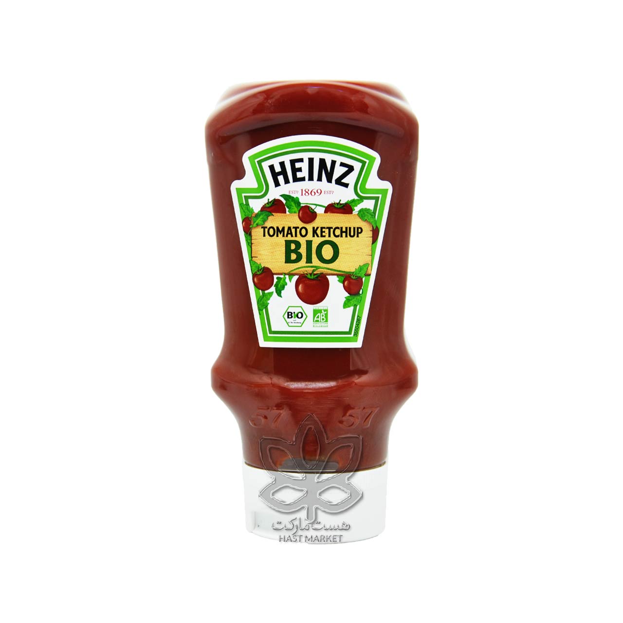 سس کچاپ ارگانیک 580 گرم معکوس هاینز - heinz