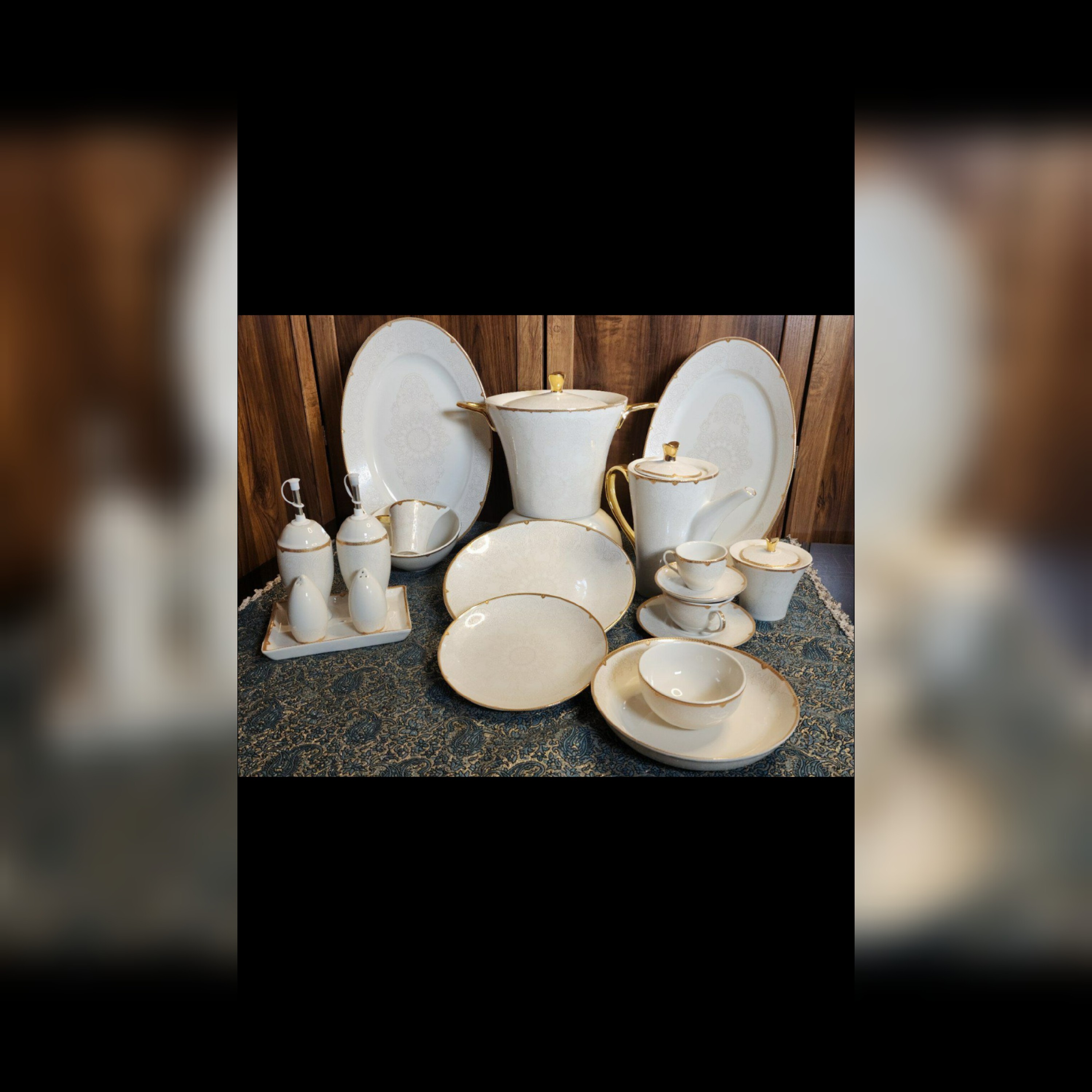 سرویس چینی 6 نفره 30 پارچه طرح ایزابل نیوبن کد 7005