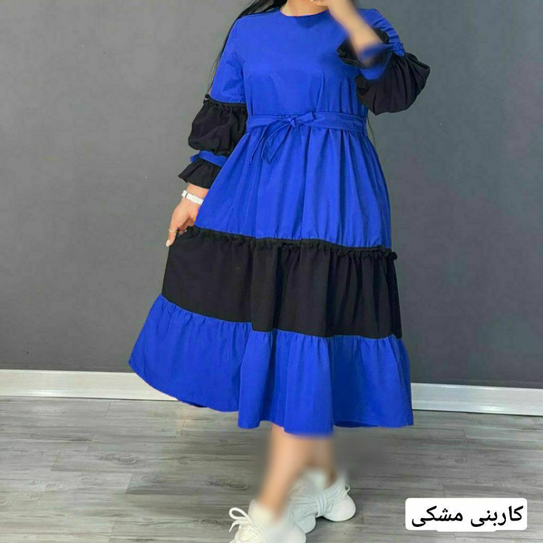 ماکسی ساحلی منگوله دار