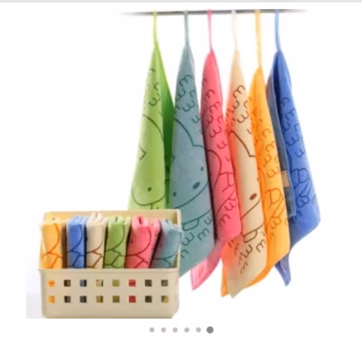 دستمال آشپزخانه میکروفایبر 40 سانتی حوله ای
دستمال نانو جادوئی نظافت
