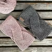 هدبند پهن بافتنی هنرباهنر 