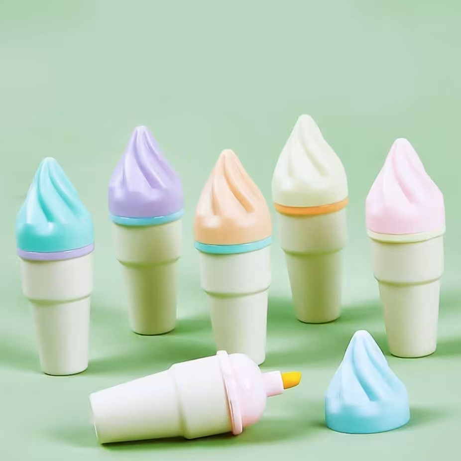 ماژیک هایلایتر فانتزی طرح بستنی