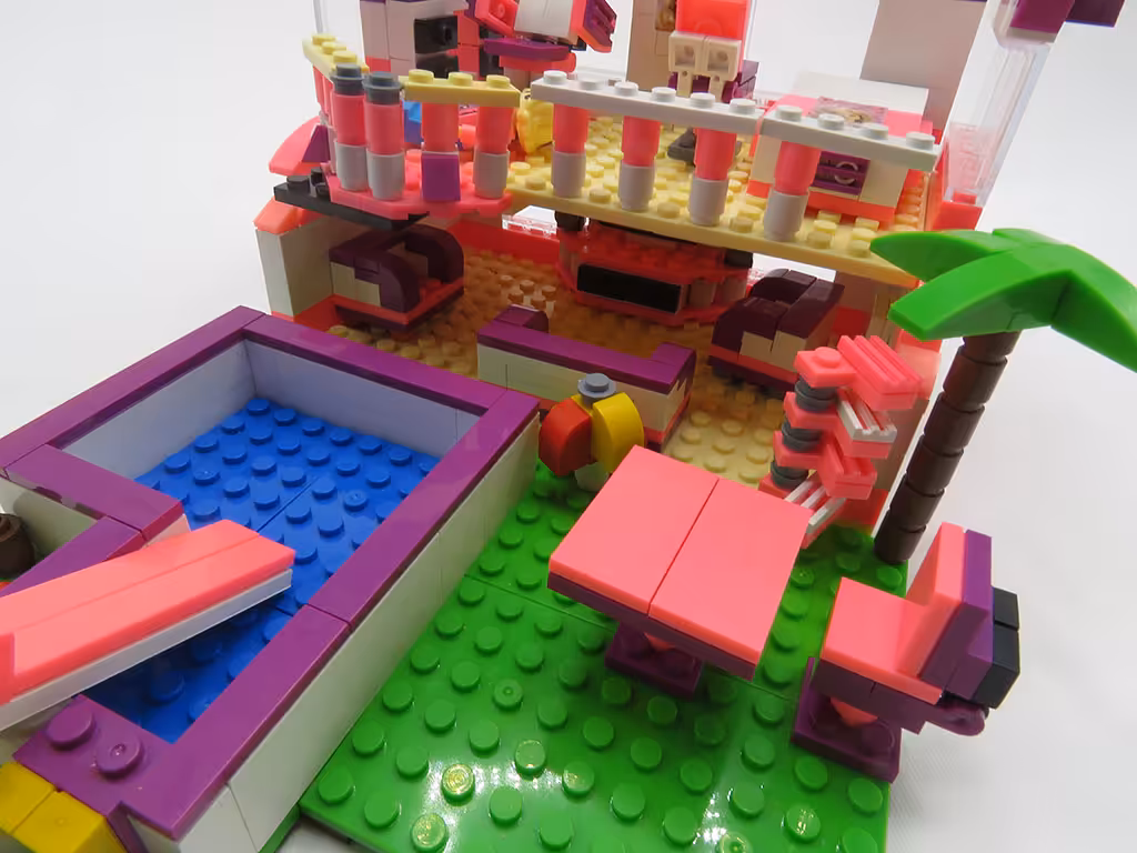 لگو 700 تکه خانه بزرگ باربی