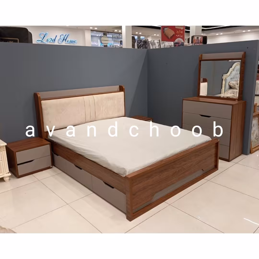 تخت دو نفره مدل یونیک 