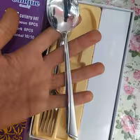 قاشق و چنگال یونیک نگیر مدل ناخنی(اصلی) قاشق چنگال 