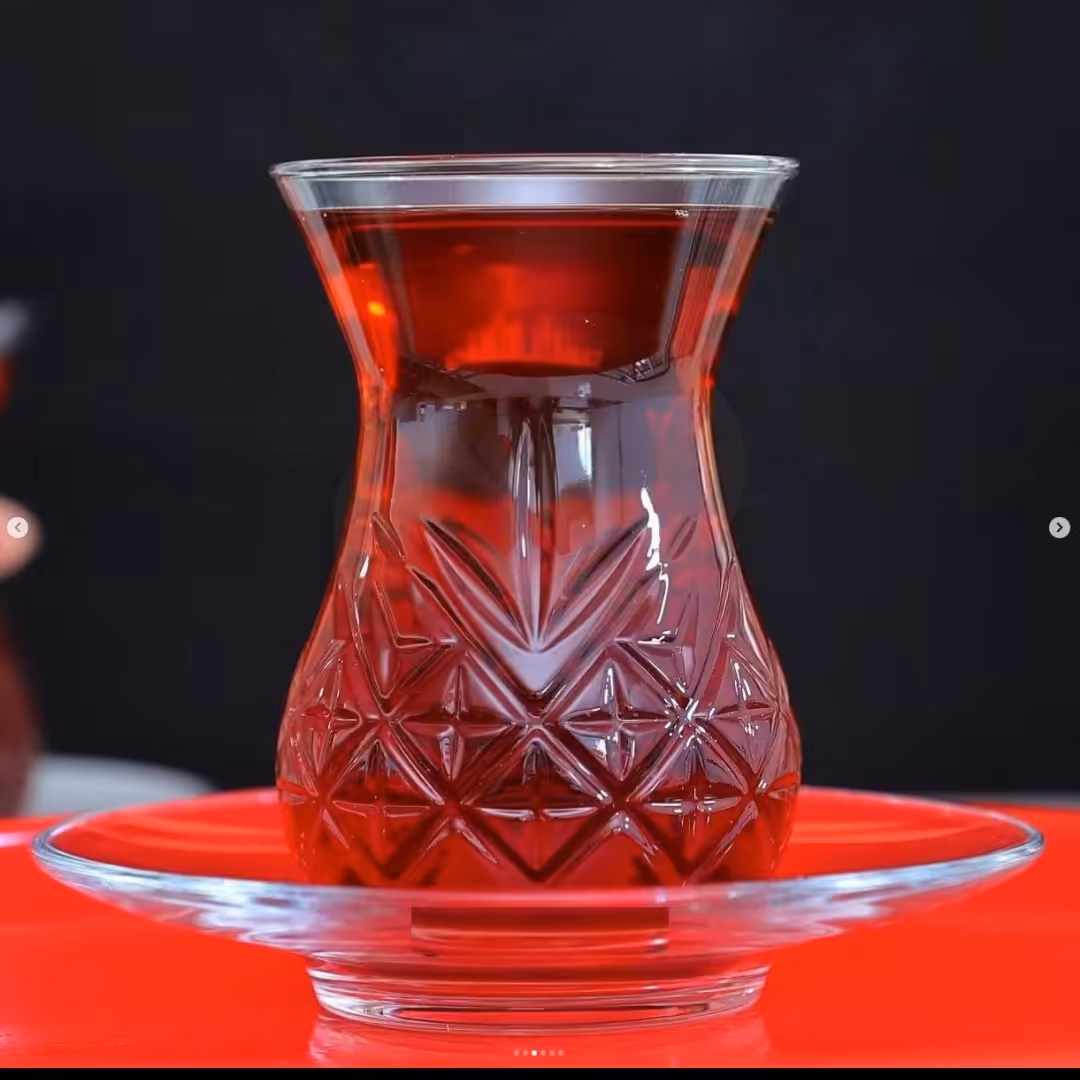 ست استکان نلبکی مدل تایملس محصول پاشاباغچه