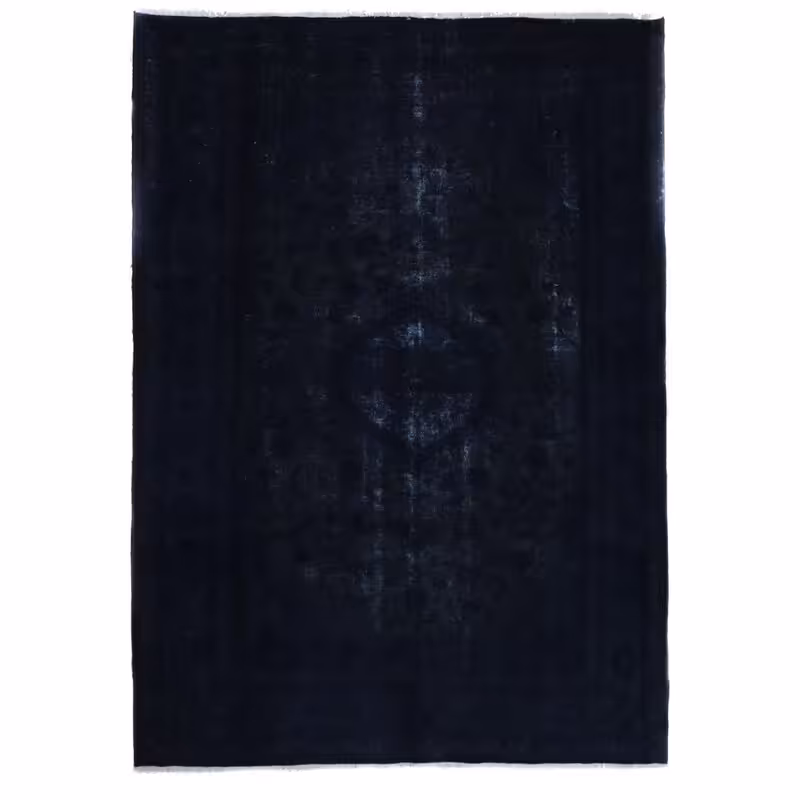 فرش دستبافت رنگ شده هشت ونیم متری مدل وینتیج کد 4102250 (فروش چکی 6 ماهه با کد تخفیف farshgereh)