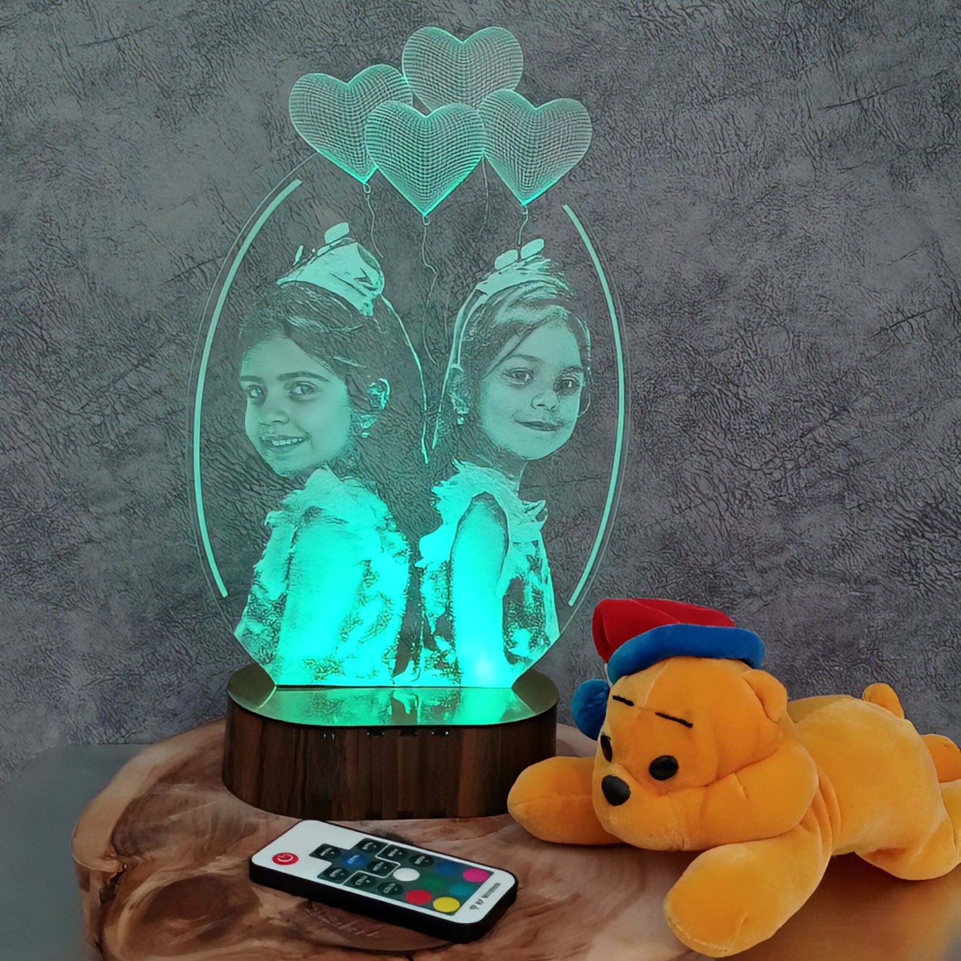 بالبینگ چهره 7 رنگ با حک اختصاصی چهره های شما