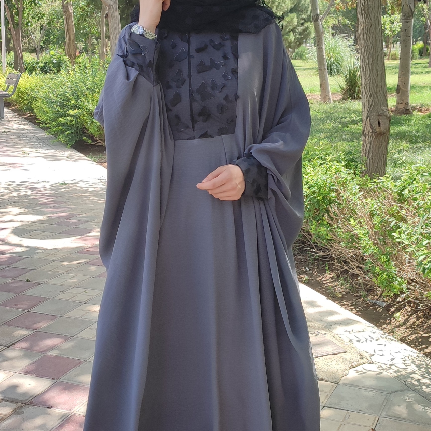 مانتو عبایی کد 133