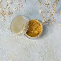 پودر کروم ناخن طلایی