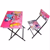 میز تحریر باکسدار با صندلی میزیمو طرح پونی کد 1.1