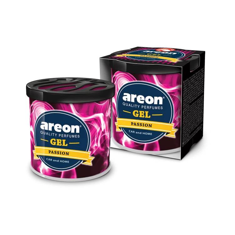 خوشبوکننده ژله ای (GEL) خودرو آرئون با رایحه ادوتویلت زنانه پشن (PASSION)
