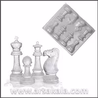 قالب یخ مهره شطرنج