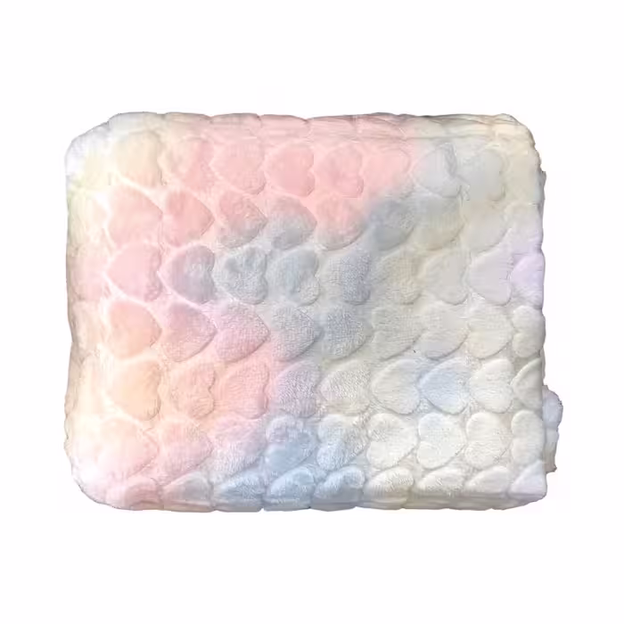پتو مسافرتی دونفره تیسا مدل رنگین کمان سایز 220*200 کد TisaRan200