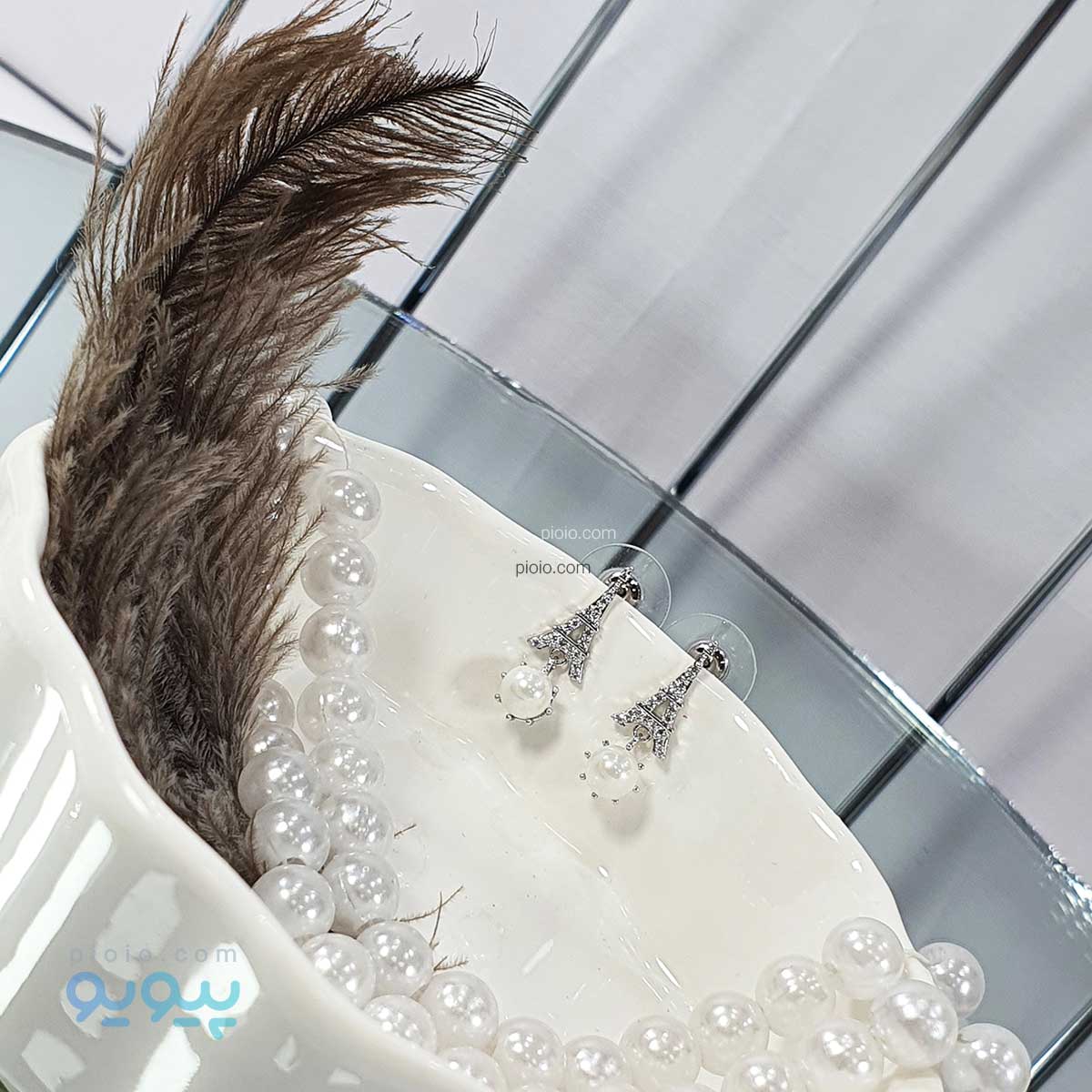 گوشواره طرح برج ایفل