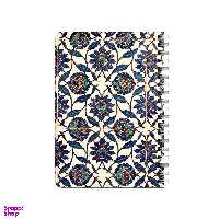 دفترچه یادداشت 80 برگ بامبیلیپ مدل چوبی طرح پترن کاشی&nbsp; کد 8464842