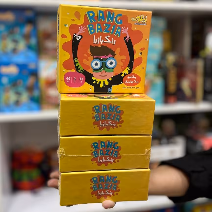 بازی فکری ( رنگ بازیا ) از برند زینگو 
