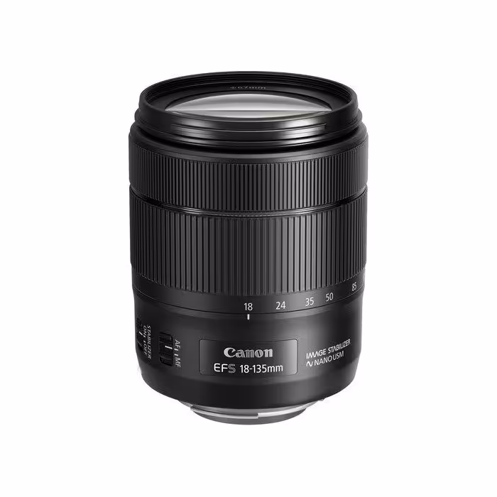 لنز کانن Canon EF-S 18-135mm f/3.5-5.6 IS USM No Box