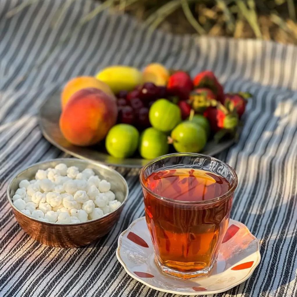 سفره نان سنتی یزدی، تمام نخ