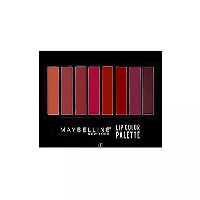 پالت رژ لب میبلین MAYBELLINE کد 01 با کاربردی ترین رنگ ها و تخفیف آفکادو