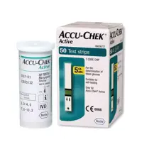 نوار تست قند خون اکیو چک اکتیو (ACCU-CHEK  Active test strips)
