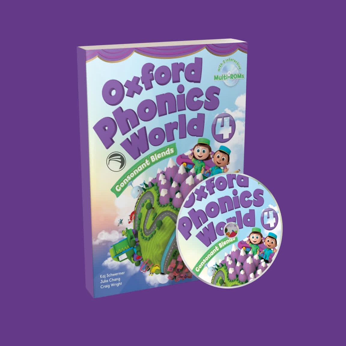 کتاب آکسفورد فونیکس ورد چهار Oxford Phonics World 4 انتشارات Oxford