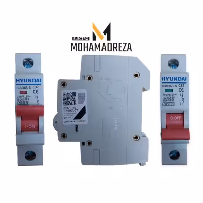 فیوز مینیاتوری تک فاز 32 آمپر هیوندای
