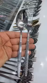 سرویس قاشق و چنگال 30 نفره یونیک مدل نیولاسوگاس براق