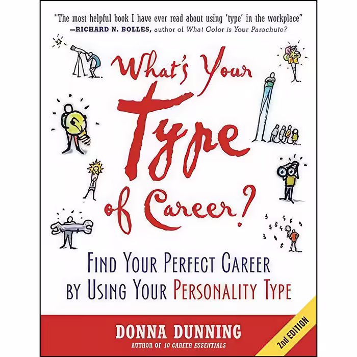 کتاب زبان اصلی Whats Your Type of Career اثر Donna Dunning