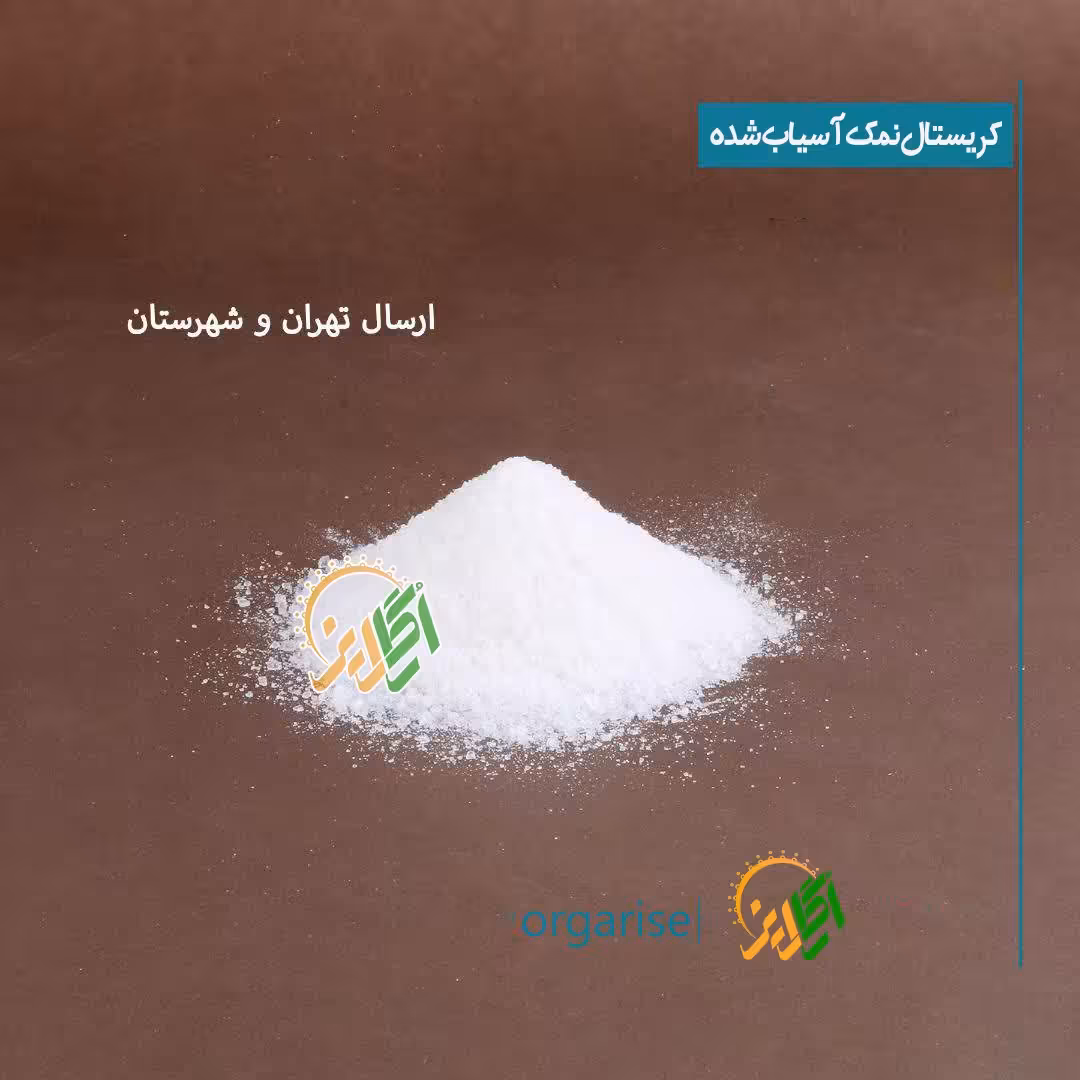 دلنمک یا نمک هالیت  نمکدانی جهرم اصل درجه1 (1کیلویی) 