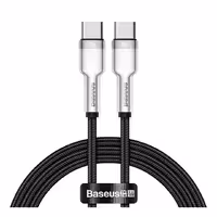 کابل بیسوس تایپ سی به تایپ سی 1متری مشکی Baseus Type-C to Type-C 100w