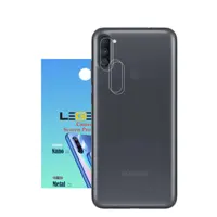 محافظ لنز دوربین لجند مدل نانو گلس مناسب موبایل سامسونگ Galaxy A11 بسته 3 عددی