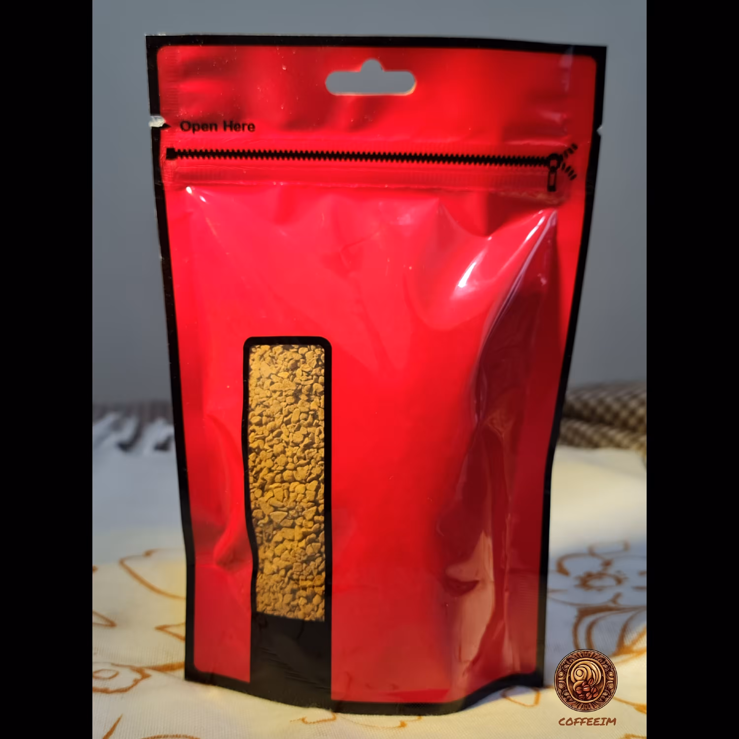 قهوه (گلد) فوری برزیل درجه یک بسته 100 گرمی 