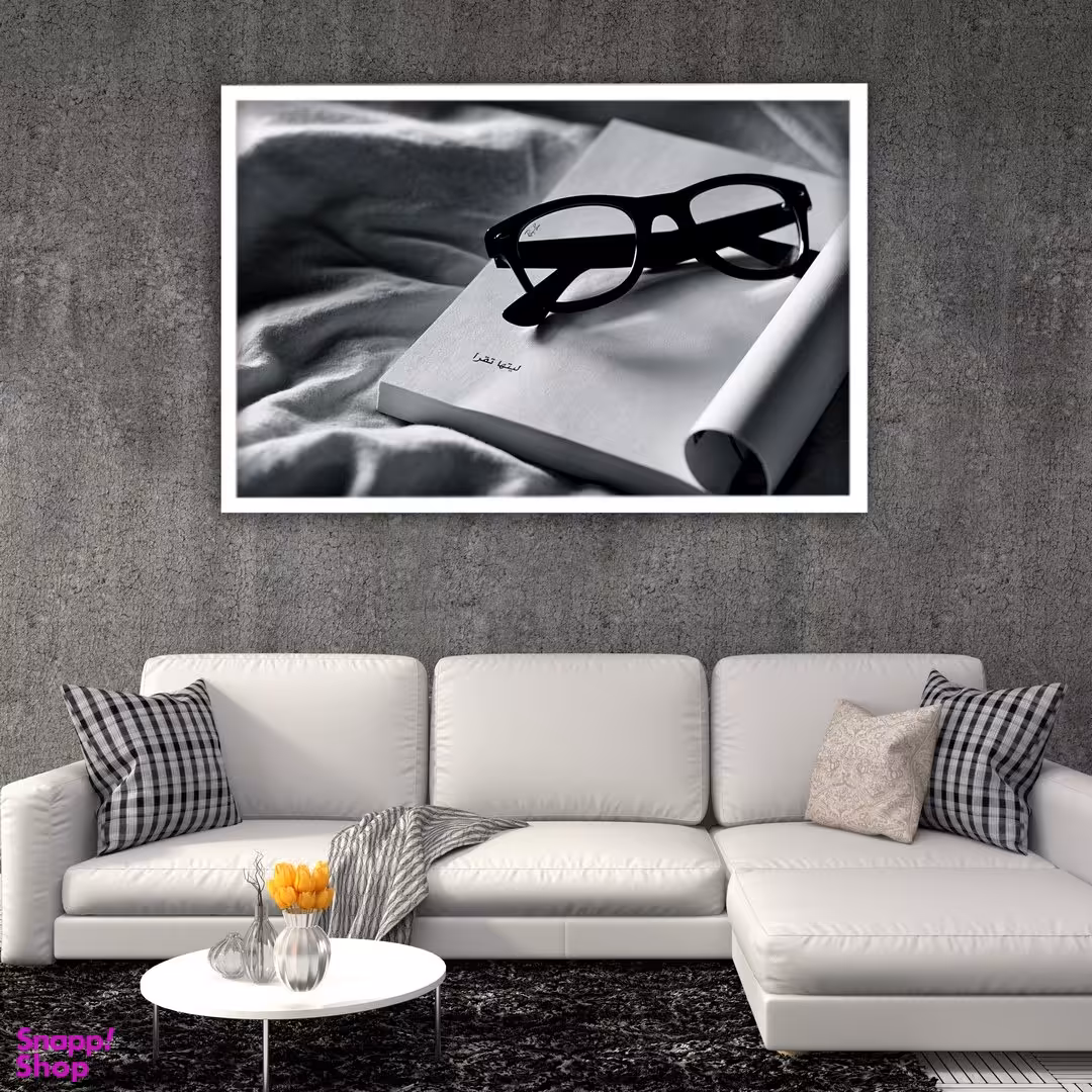 تابلو بکلیت طرح عینک طبی مدل W-14741
