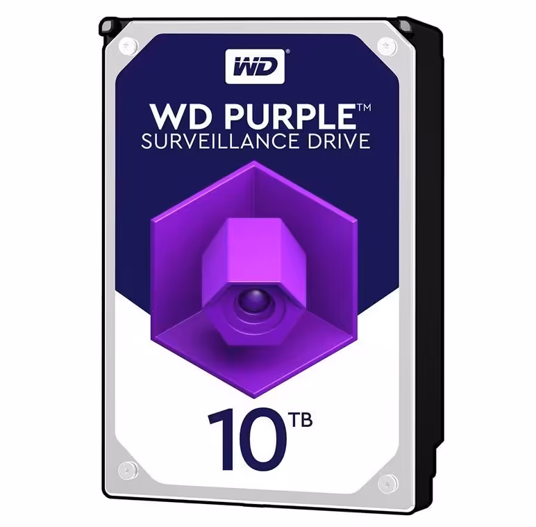 هارد دیسک اینترنال وسترن دیجیتال Purple با ظرفیت 10 ترابايت