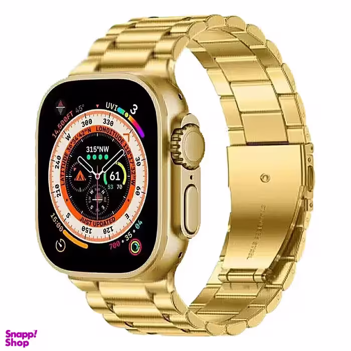 ساعت هوشمند طرح اپل مدل Ultra Mini Gold