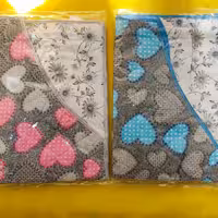 پیشبند اشپزخونه سه لایه طرح قلب در 2رنگ