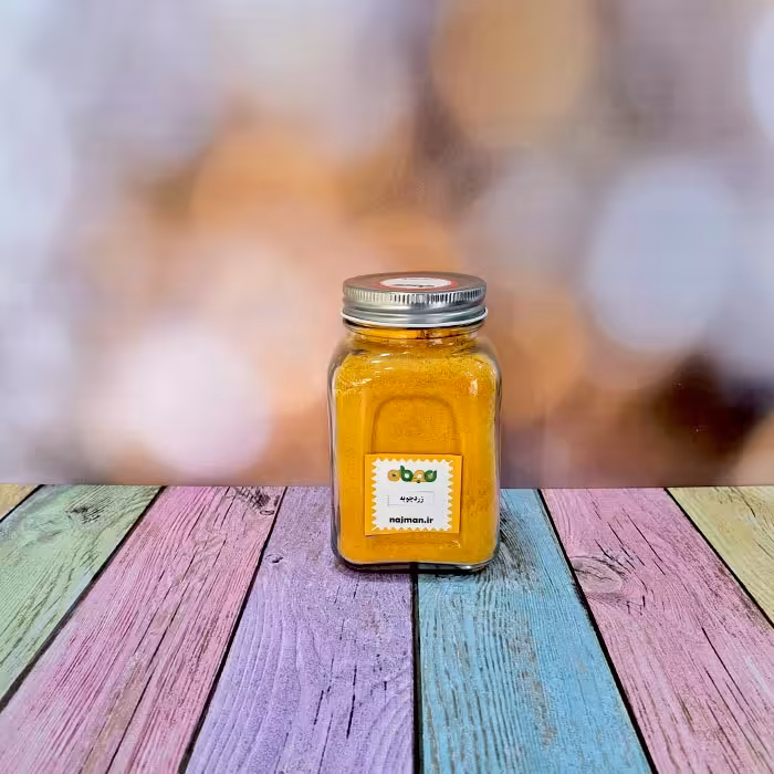 پودر زردچوبه شیشه 350 گرمی